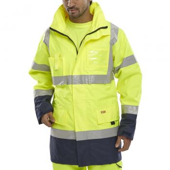 B Seen - Chaqueta - para hombre Saturn Yellow/Navy XXXXXX-Large
