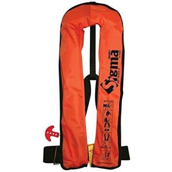 Lalizas Sigma Chaleco Salvavidas, Unisex Adulto, Naranja, Automático