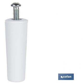 Tope para Persianas en PVC 60 mm con Tornillo Métrica 6, disponible en varios colores