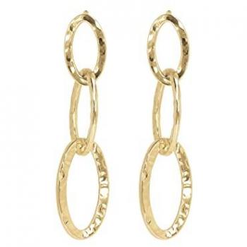 Pendientes de Mujer Etrusca en Bronce WSET00575.YG