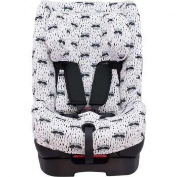 Funda para Silla de Coche Hauck Varioguard Jyoko Racoon Town - Compatible con modelo Hauck Varioguard, diseño Racoon Town, material resistente y fácil de limpiar, protección contra suciedad y desgaste