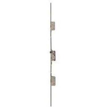 Cerradura de 3 Puntos Trilogía II - Metalux - Para Puerta de Madera - Certificada NF QC - Altura 2040 mm - Entrada 50 mm