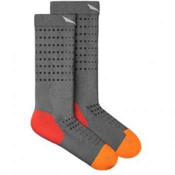 Salewa Pedroc Am Men's Crew Socks - Long Merino Wool, Size 42/44