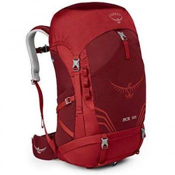 Osprey 038238-395-1-O/S - Mochila de senderismo Niñas, One size, color rojo