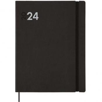 Agenda Finocam 2024 Mara Y12 Semana Vista Vertical Encuadernada 210x270mm Negro Multilingüe