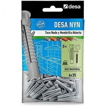 Desa QS304321 QS304321-Desa nyn + hembrilla Abierta 8 x 50-5 uds, Gris