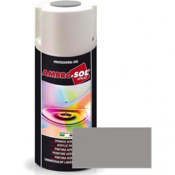 Spray acrílico aluminio gris RAL 9007 400ml