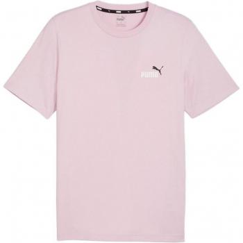 Camiseta Puma Essentials+ 2 Small Logo Rosa T Shirt 674470-60