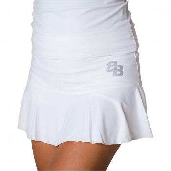 BB by Belen Berbel - Falda Básica Mujeres Blanco