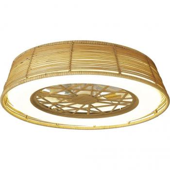 Ventilador de techo con luz LED Indonesia Motor DC