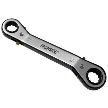 Llave estrella de carraca acodada 12 x 13 mm cromo vanadio