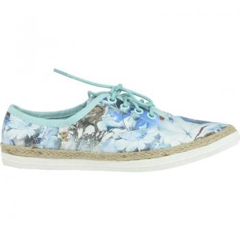 Deportivas de Mujer Refresh 61827 Aqua con Diseño Floral