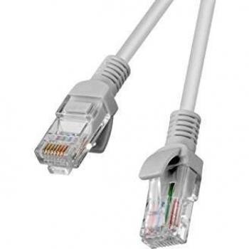 Lanberg UTP Cat.5e Patchcord 5m Grey (Fluke Passed)