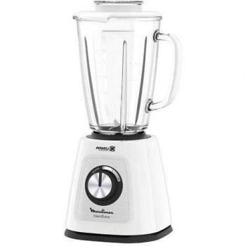 Moulinex BlendForce 2 LM4351, Batidora Eléctrica con Tecnología Powelix, 800 W, Capacidad de 1.75 Litros, Sistema SmartLock y 3 Velocidades