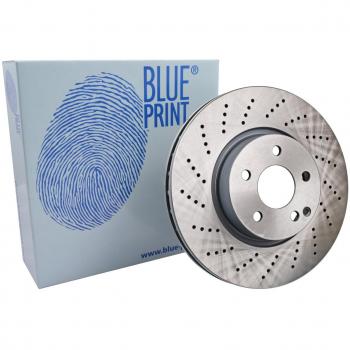 Disco de Freno Perforado y Ventilado Pintado Blue Print ADU174303 Delantero