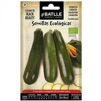Semillas Ecológicas Hortícolas - Calabacín Belleza negra - ECO - Batlle