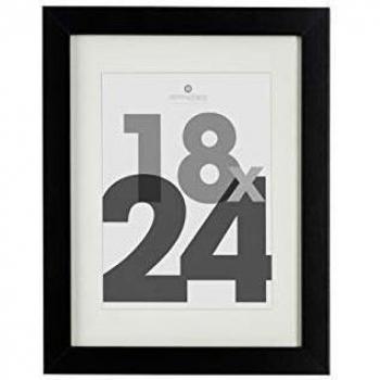 Marco de Fotos de Madera Negra para Foto 18 x 24 cm - Atmosphera Creador de Interiores