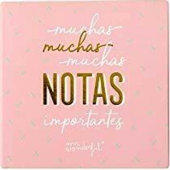 Mr. Wonderful WOA09169ES - Bloc de notas y notas adhesivas