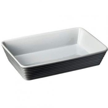 Küchenprofi 750118230 - Fuente de porcelana para el horno rectangular, 30 centímetros