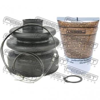 Fuelle para junta homocinética FEBEST 1215-CM10T, compatible con vehículos de diversas marcas, fabricado en material resistente al desgaste y a altas temperaturas, diseñado para proteger la junta homocinética de la suciedad y el