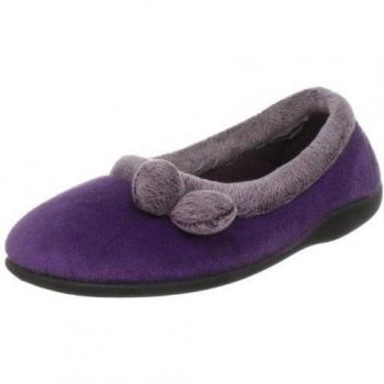 Lotus - Zapatillas de casa para mujer, Color Morado