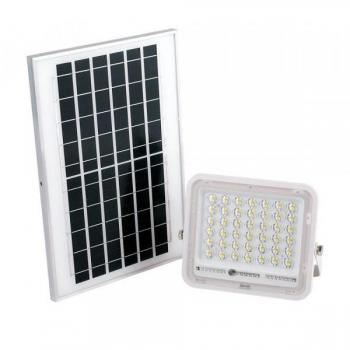 Proyector LED Solar 40W con panel y control remoto