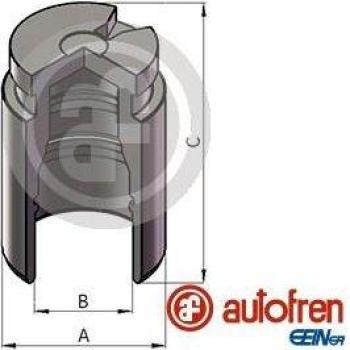 AUTOFREN SEINSA Piston, brake caliper D025716 - Émbolo para pinza del freno, compatible con sistemas de frenos de vehículos, fabricado en materiales de alta calidad para garantizar durabilidad y rendimiento óptimo