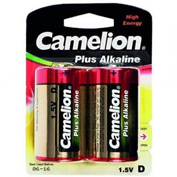 Camelion 11000220 - Pack de 2 pilas alcalinas, 1.5 V