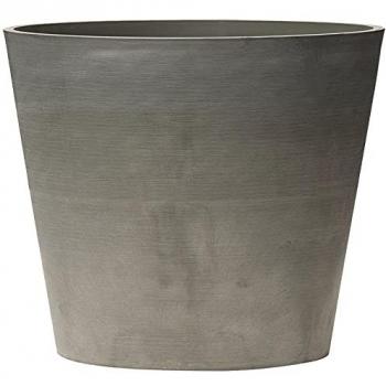 Maceta Nova Vita Cono Truncado Ø30 cm Gris Claro 100% Reciclada