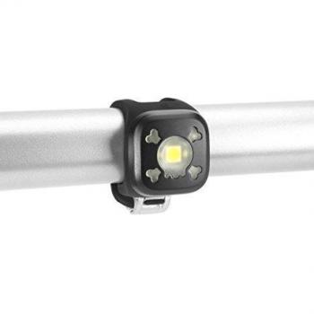 Knog - Luz LED blanca para bicicleta, diseño de calavera negro negro