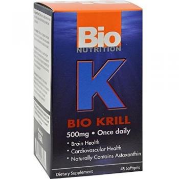 Bio Nutrition Bio Krill 500mg - 45 Softgels