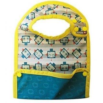 Close Parent Robot - Babero reversible con bolsillo, talla L