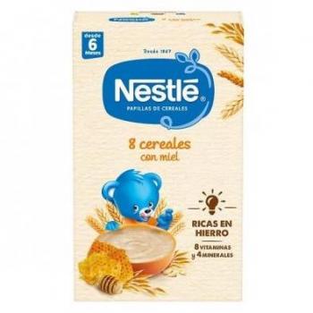 NESTLÉ Papilla 8 Cereales con Miel, 475g