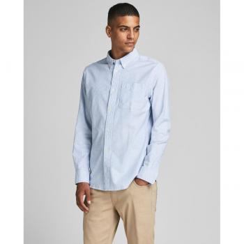 Camisa Oxford de hombre con algodón orgánico y corte slim