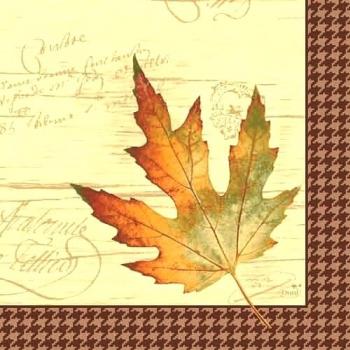 Otoño servilleta crédito antes de la fecha - 3-capa - 33 x 33 cm -{1}/ 4-para el - 50 pcs/paquete
