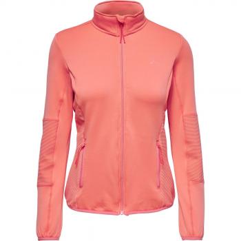 Only Play Jersey ONPJETTA para mujer, chaqueta ajustada hn fleece spiced coral mujer