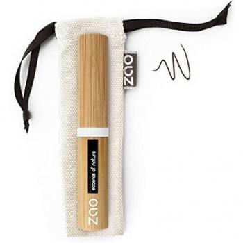 Zao - Eyeliner 071 marrón oscuro recargable biológica vegana 100% natural