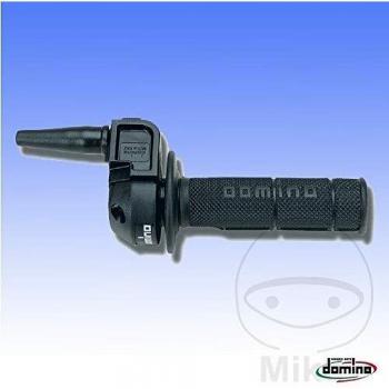 Mando de gas Domino para Derbi X-Treme 50M/X-Race 50 SM, DRD PRO, Beta 50 RR, Gilera 50 RK, MBK 50 X Limit, Yamaha 50 DTR y Suzuki