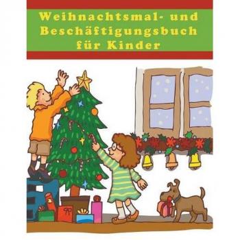 Libro de Colorear y Actividades Navideñas para Niños