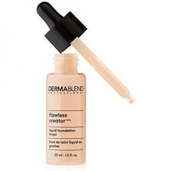 Dermablend Professional Flawless Creator Lightweight Foundation - Multi-Use Liquid Pigments - Oil-Free, Water-Free, Non-Comedogenic - Suitable for Sensitive and Acne-Prone Skin - Shade: 10N - 30 ml