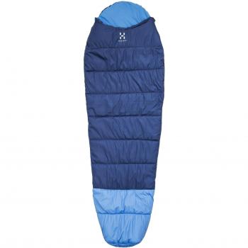 Haglöfs Moonlite +7 - Sacos de dormir - 190 cm azul Modelo derecha 2017