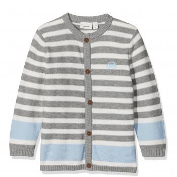 NAME IT Nbmermogens LS Knit Card Box, Chaqueta Punto para Bebés, Multicolor