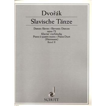 Danzas Eslavas Op. 72 Vol. 2 para Piano a 4 Manos (DVORAK)