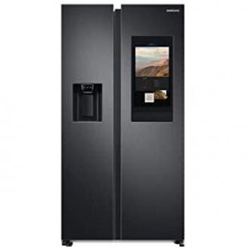 Frigorífico Americano Samsung RS6HA8891B1 Independiente 614L Clase E Negro con Dispensador de Agua y Hielo y Pantalla TFT