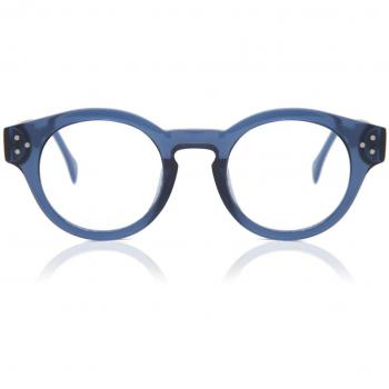 Gafas Anti-Azules Oval Armazón Completo Plástico Azules Lentes Recetadas para Hombre - SmartBuy Collection