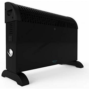 Cecotec Ready Warm 6500 Turbo Convection - Radiador Eléctrico de Bajo Consumo, Potencia 2000W, Termostato Regulable, 3 Modos de Funcionamiento, Protección contra Sobrecalentamiento