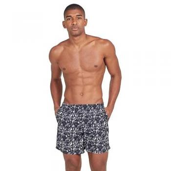 Bañador Zoggs Water Frame 16 inch negro blanco - XXL, tipo: bañador corto, características: color negro y blanco, talla XXL, longitud de 16 pulgadas