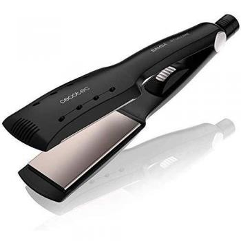 Cecotec Hair Straightener Bamba Ritual Care 900 Wet & Dry Max. Wide plates and 3D technology, Keratin and Argan oil coating, Constant temperature 210ºC, 3m cable