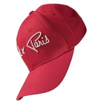 Gorra Ajustable Project X Paris Básica Rojo con Bordado Unisex