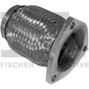Unión flexible de escape FA1 VW455-115 con sistema de escape compatible para vehículos Volkswagen